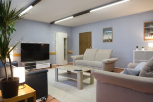 Wohnzimmer des Internats